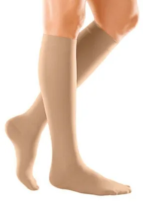 Duomed Soft Class 1 Compression Stockings Below Knee Closed Toe Black XXL