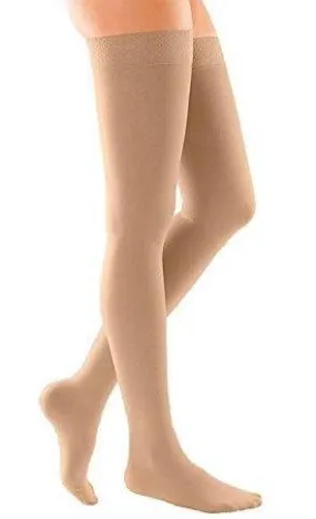 Duomed Soft Class 1 Thigh Length Closed Toe Compression Stockings Medium