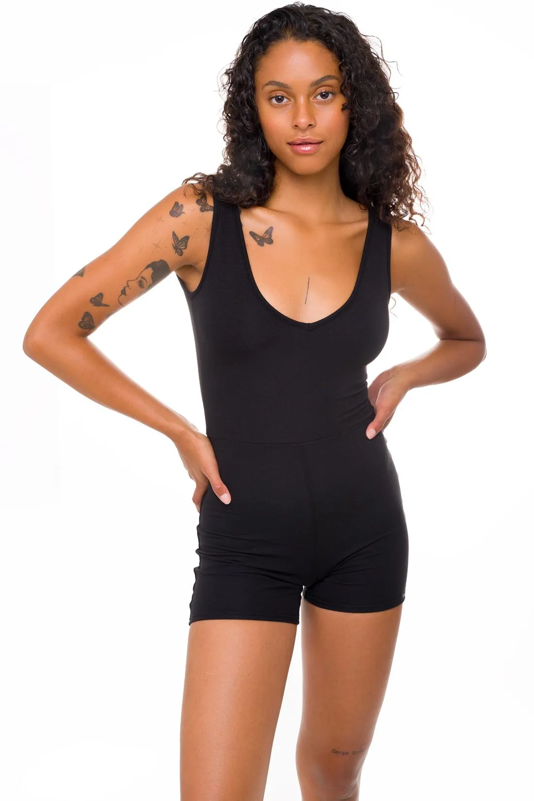 Eco V-Neck Romper