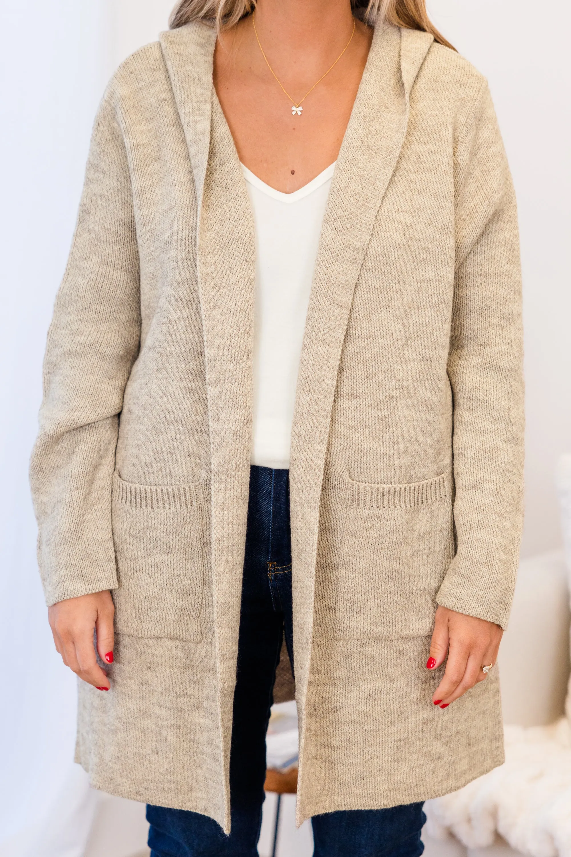 Fall Beyond Cardigan, Heather Mocha