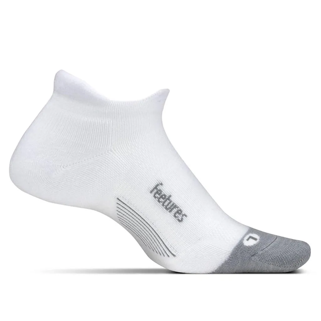 Feetures Merino 10 Max Cushion No-Show Tab Socks