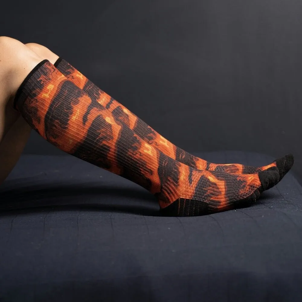 Floor Is Lava Compression Socks