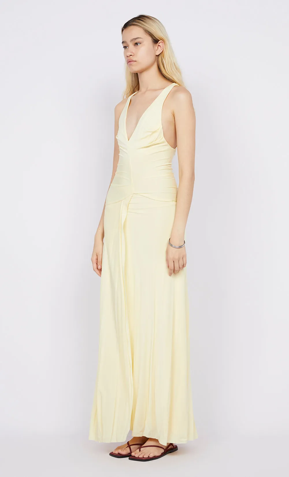 GRETA GOWN - BUTTER