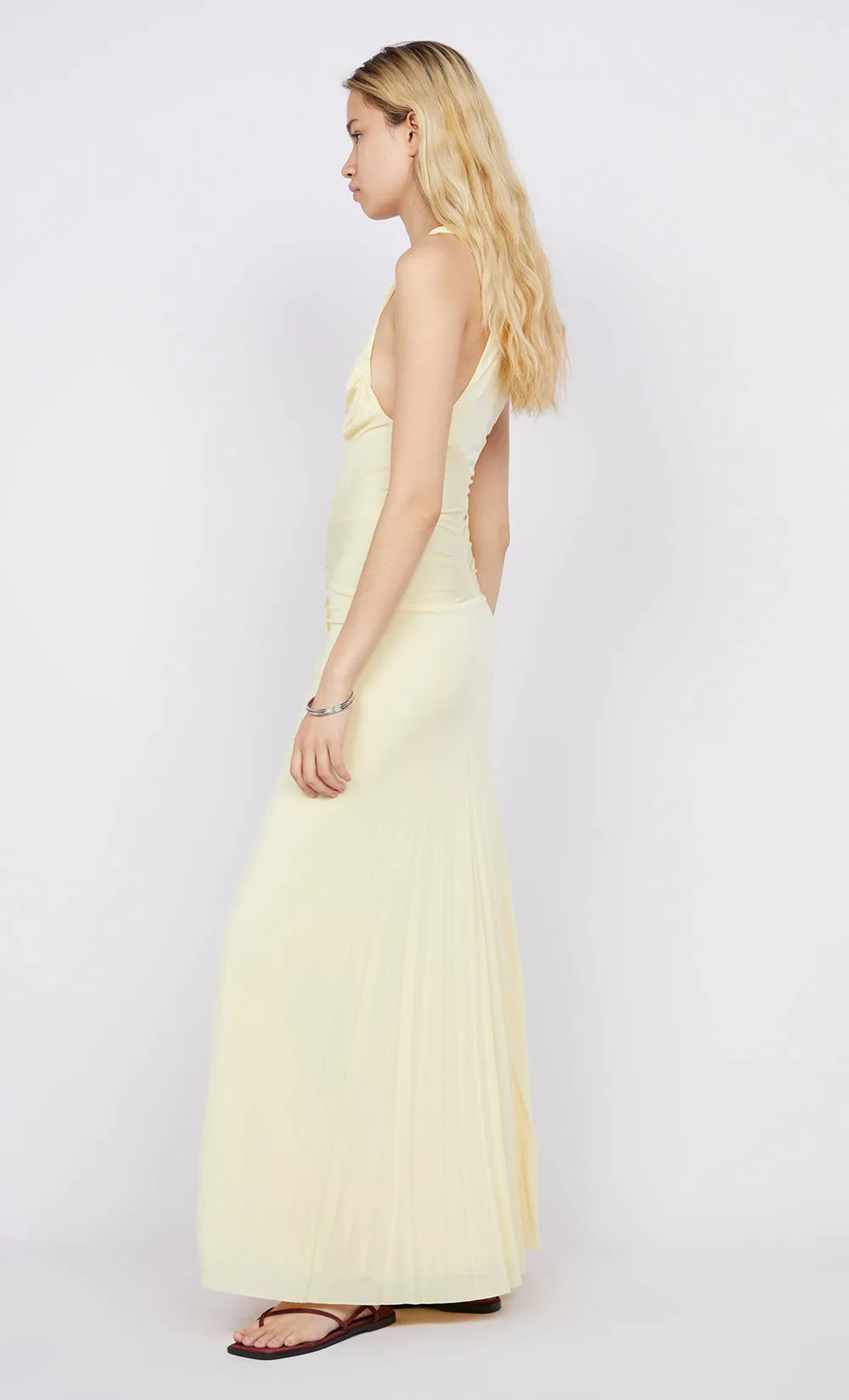 GRETA GOWN - BUTTER