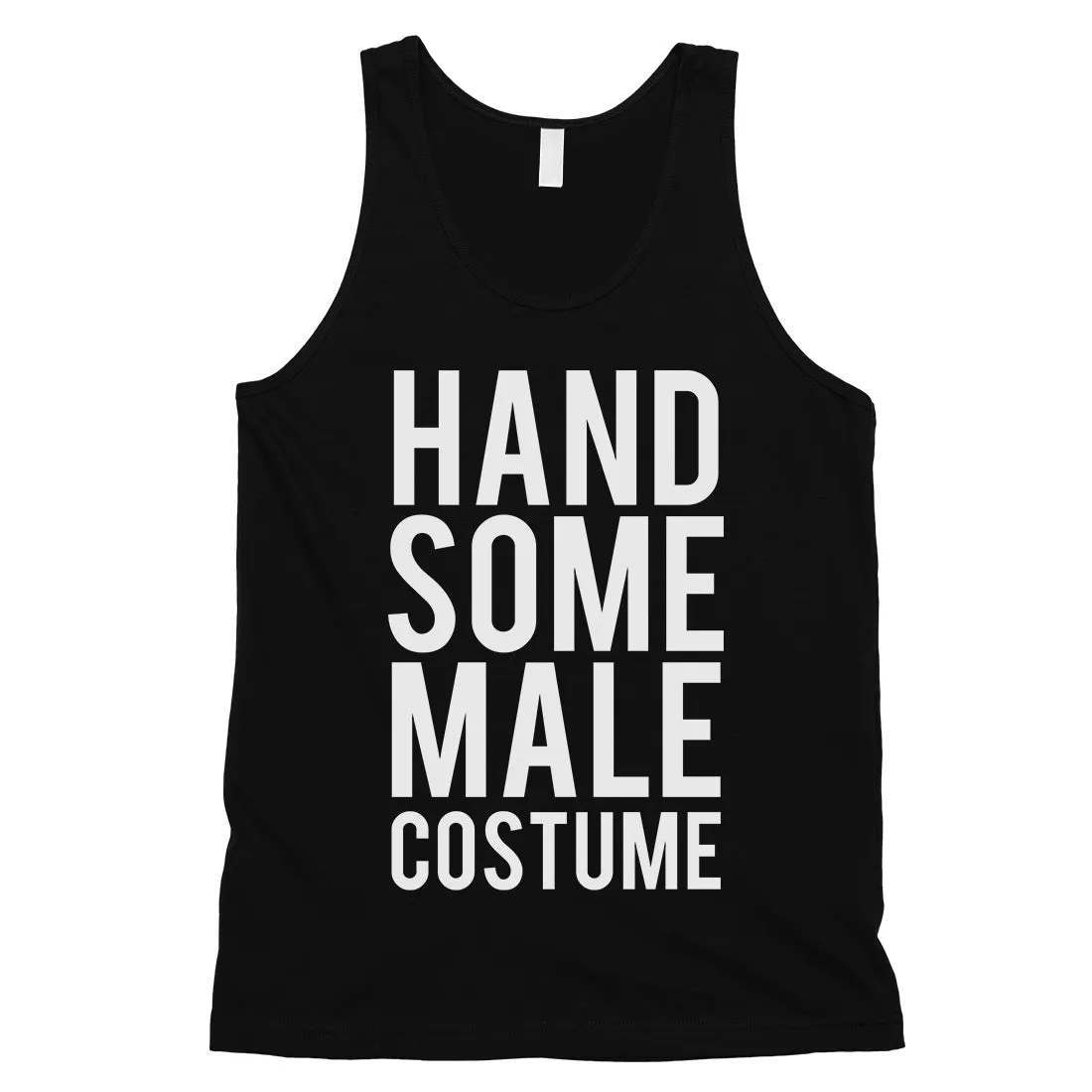 Handsome Male Costume Mens Tank Top