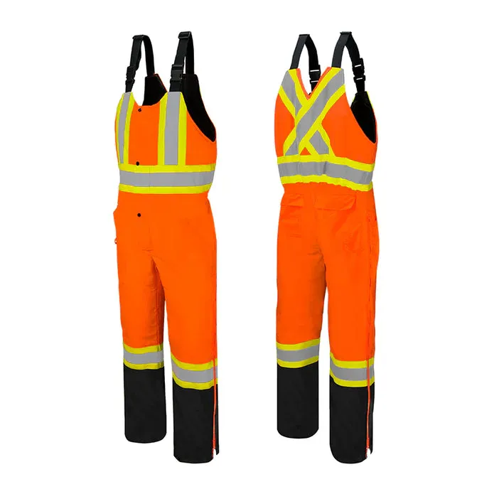 Hi-Vis Winter Traffic Overalls by Ground Force - Style TO1