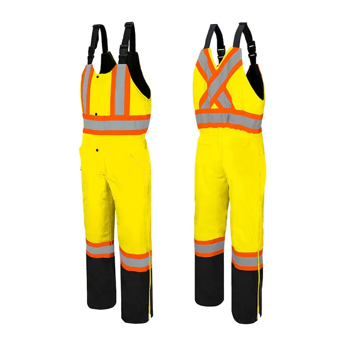 Hi-Vis Winter Traffic Overalls by Ground Force - Style TO1