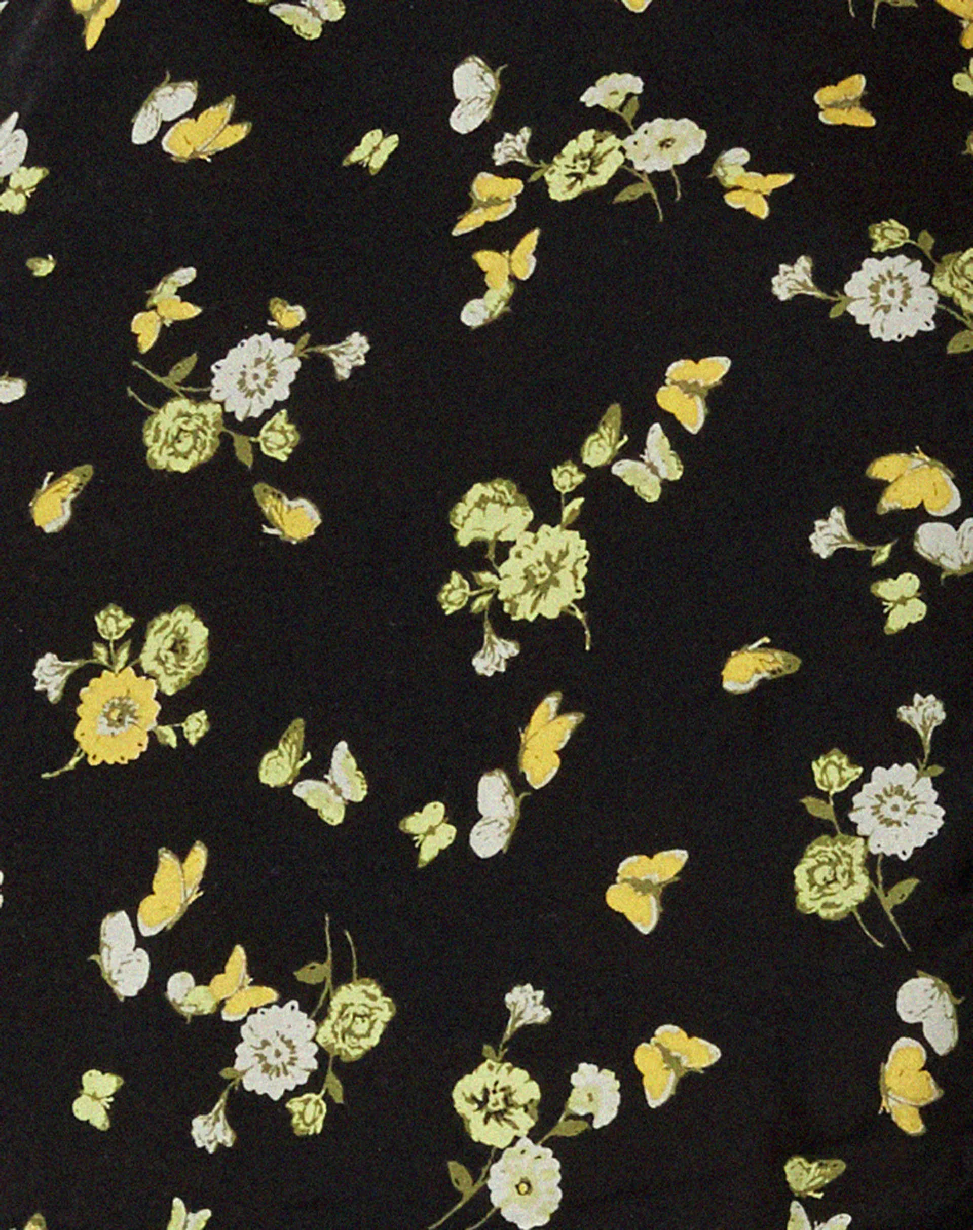 Jedi Halterneck Top in Floral Black