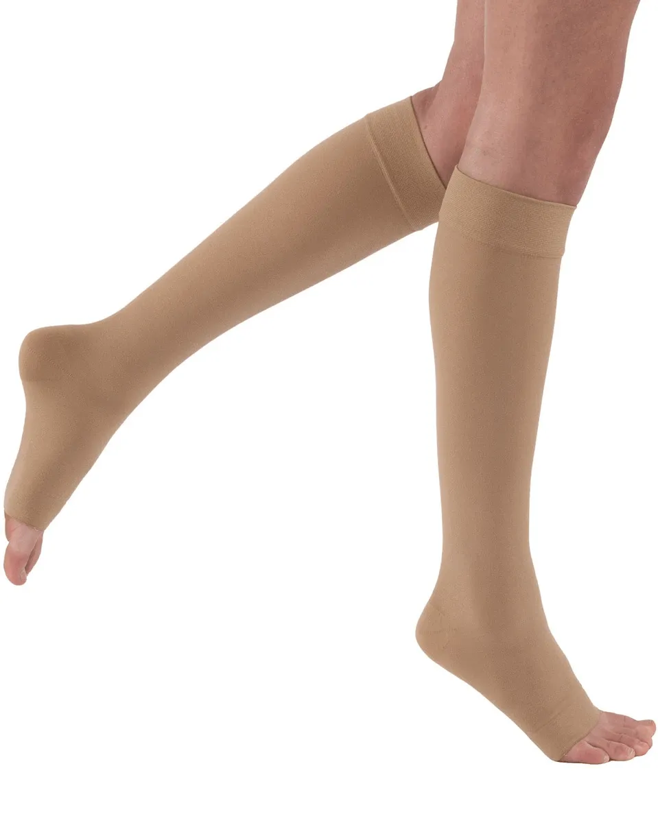 Jobst Relief Knee Highs Open Toe Unisex 20-30 mmHg