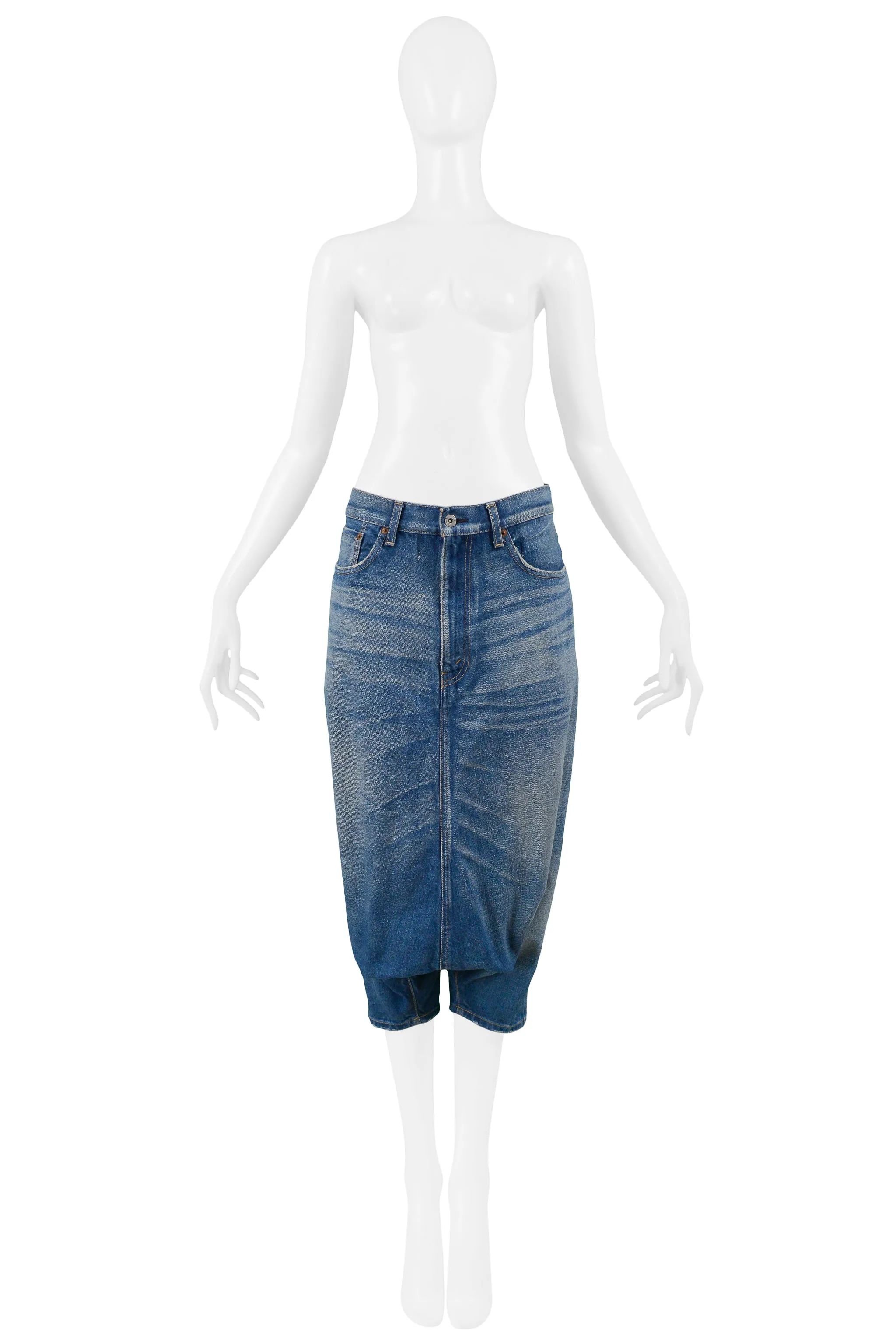JUNYA WATANABE DENIM SAROUEL PANTS 2010