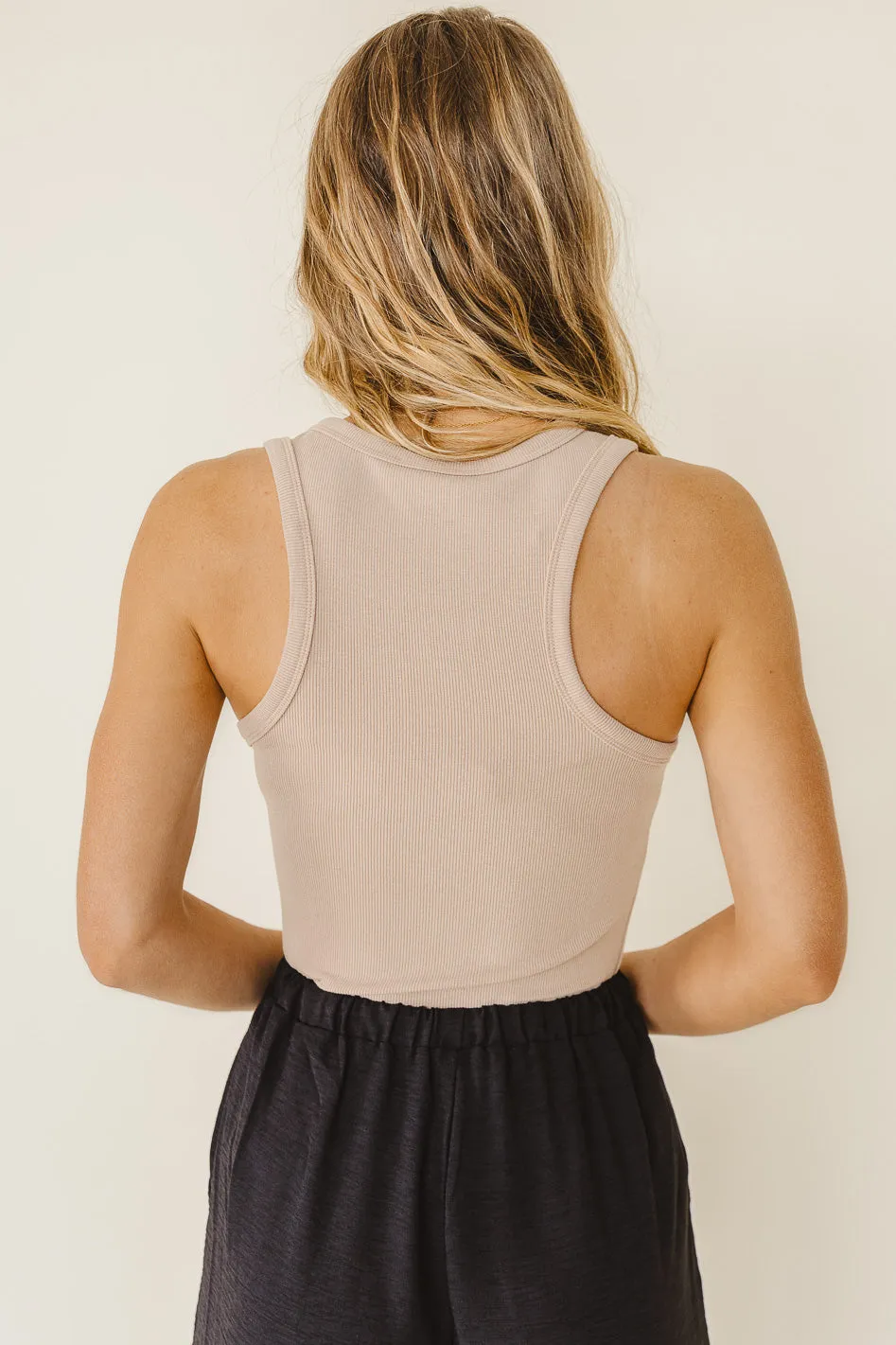 Kendall Tank in Latte - FINAL SALE