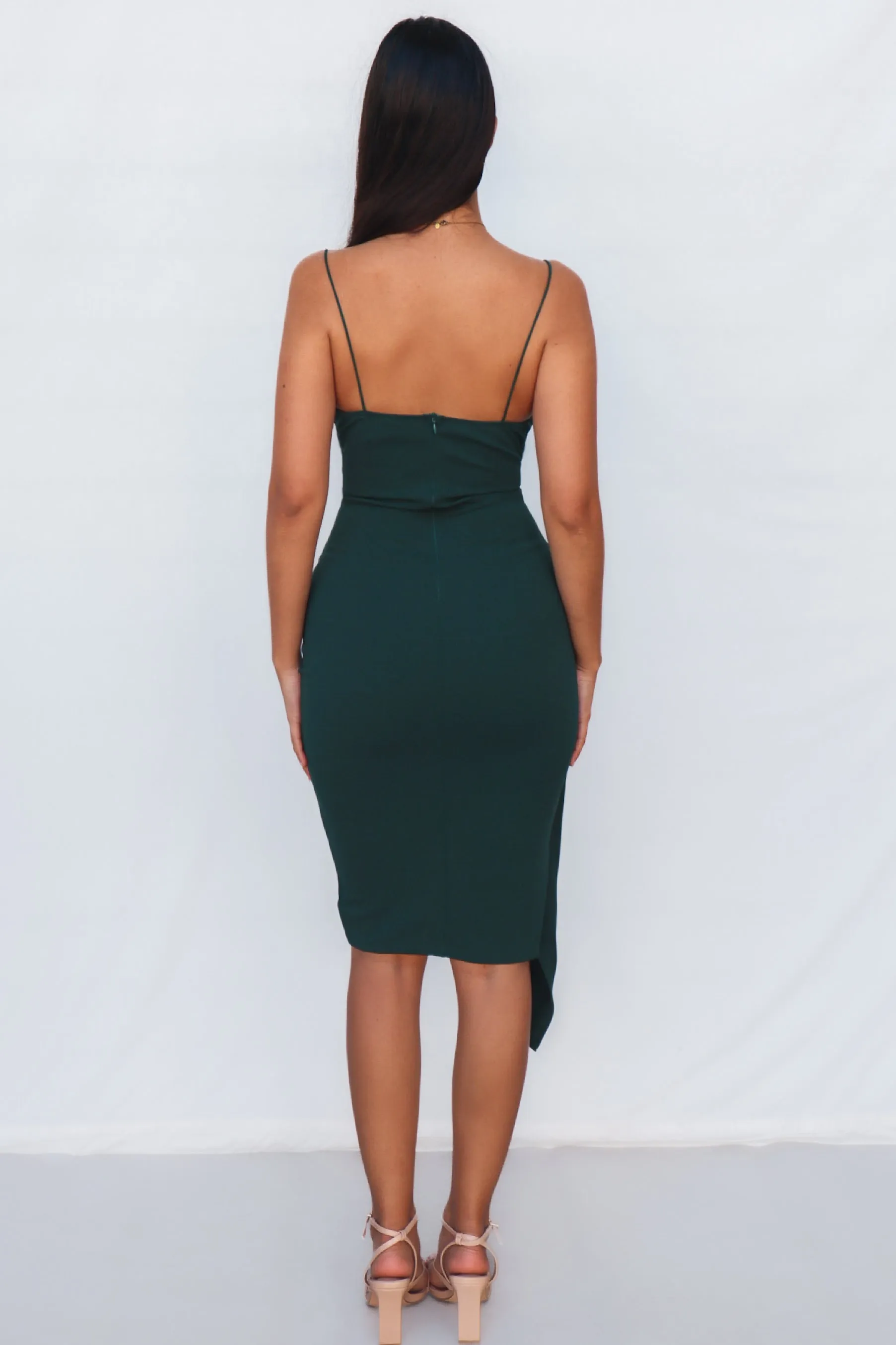 Kylie Bodycon Dress - Emerald Green