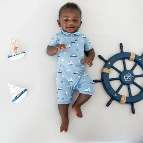 KYTE BABY Polo Shortall in Vintage Boats