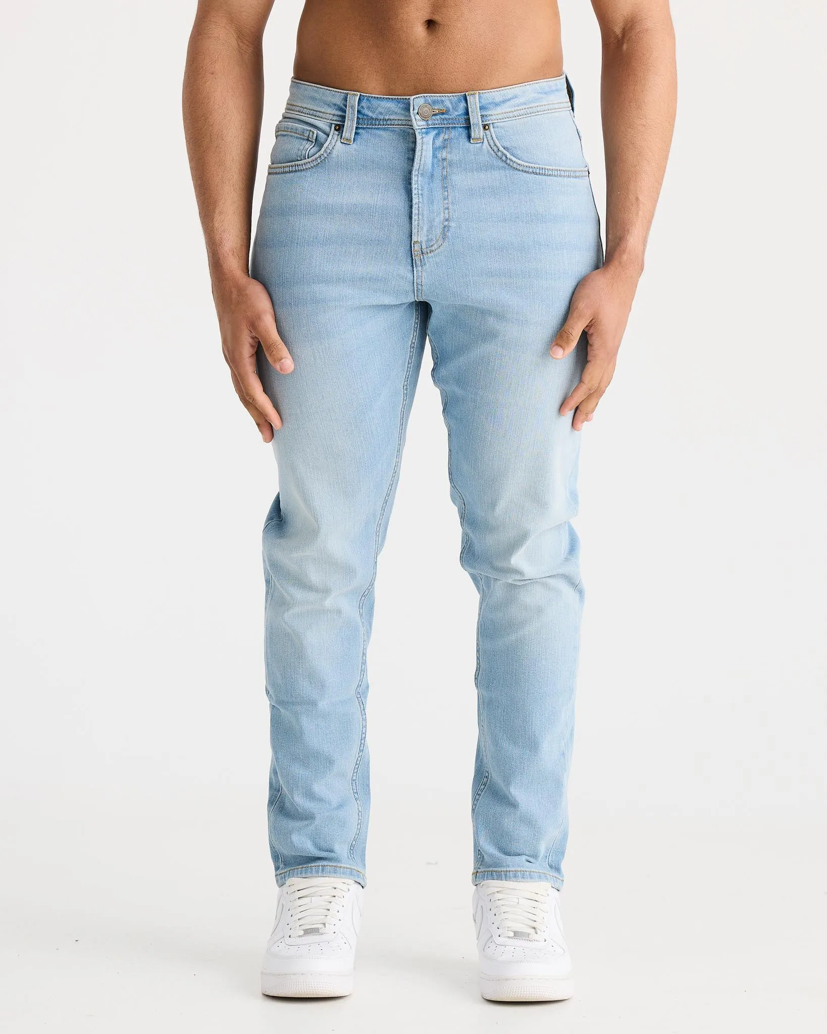 Light Blue Regular Fit Jeans