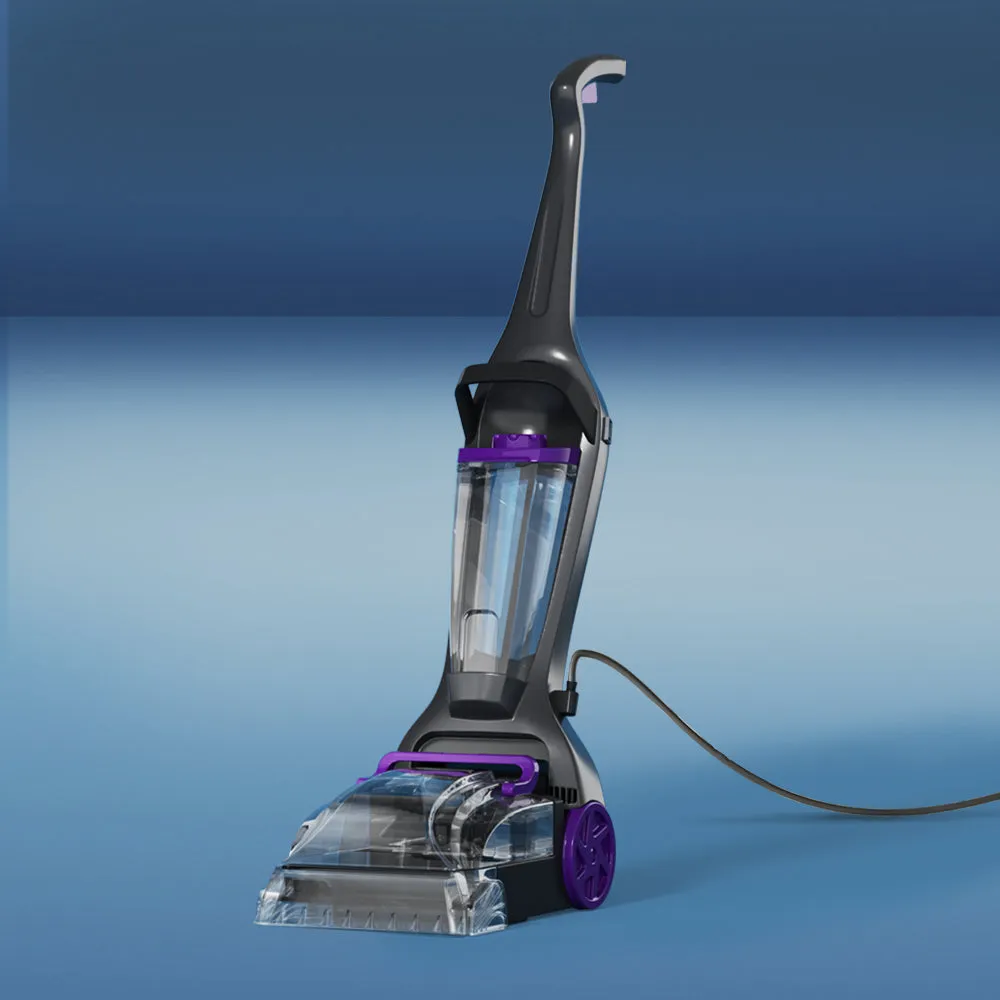 Lightweight 800W Carpet Washer with Twin Tanks - Devanti