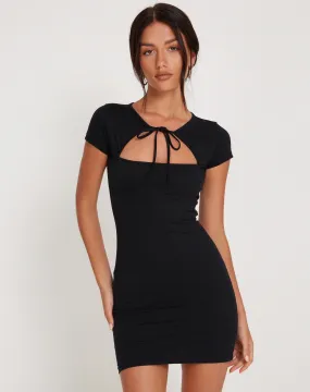 Lovella Mini Dress in Black