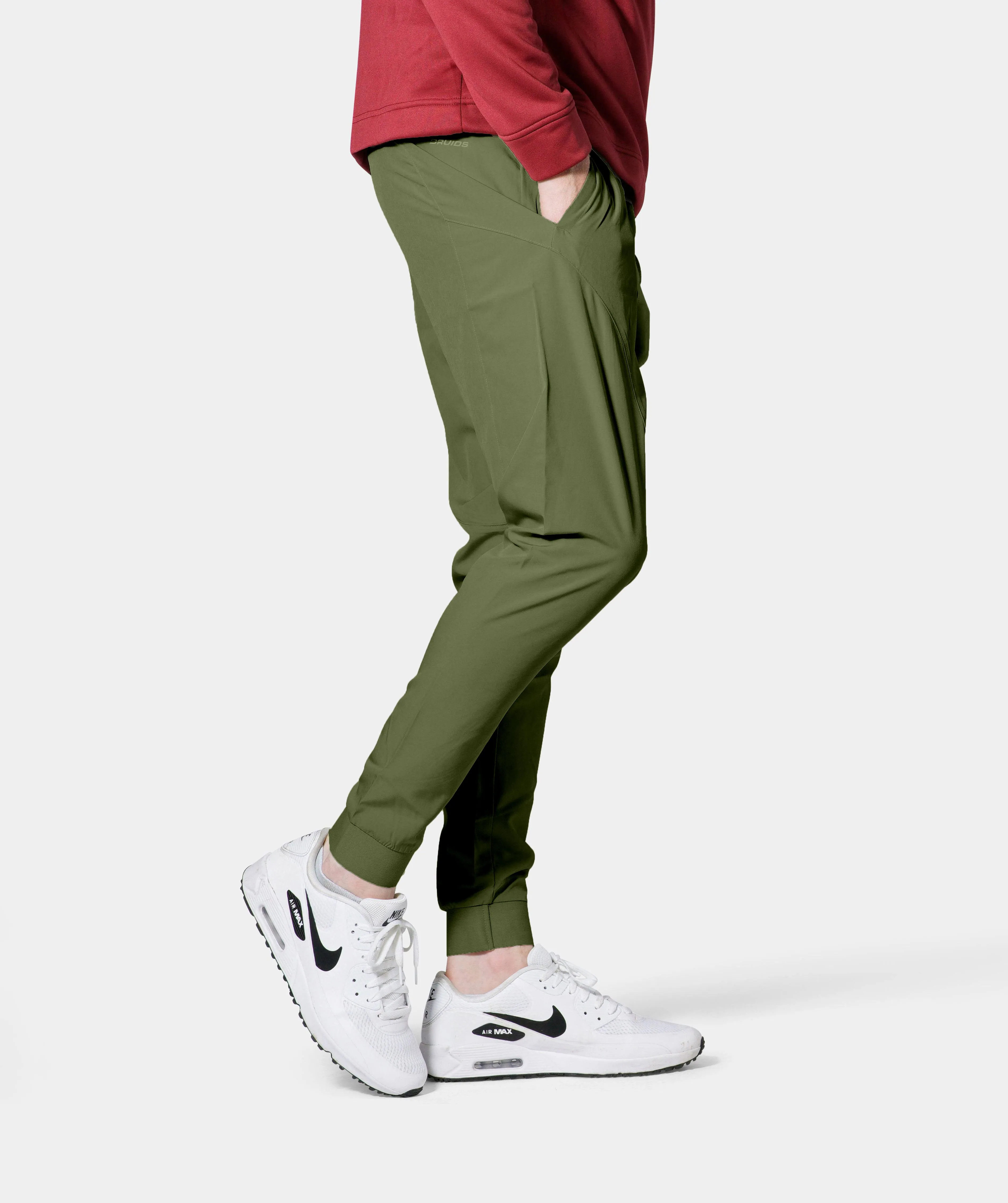 LUXE GOLF JOGGERS - KHAKI