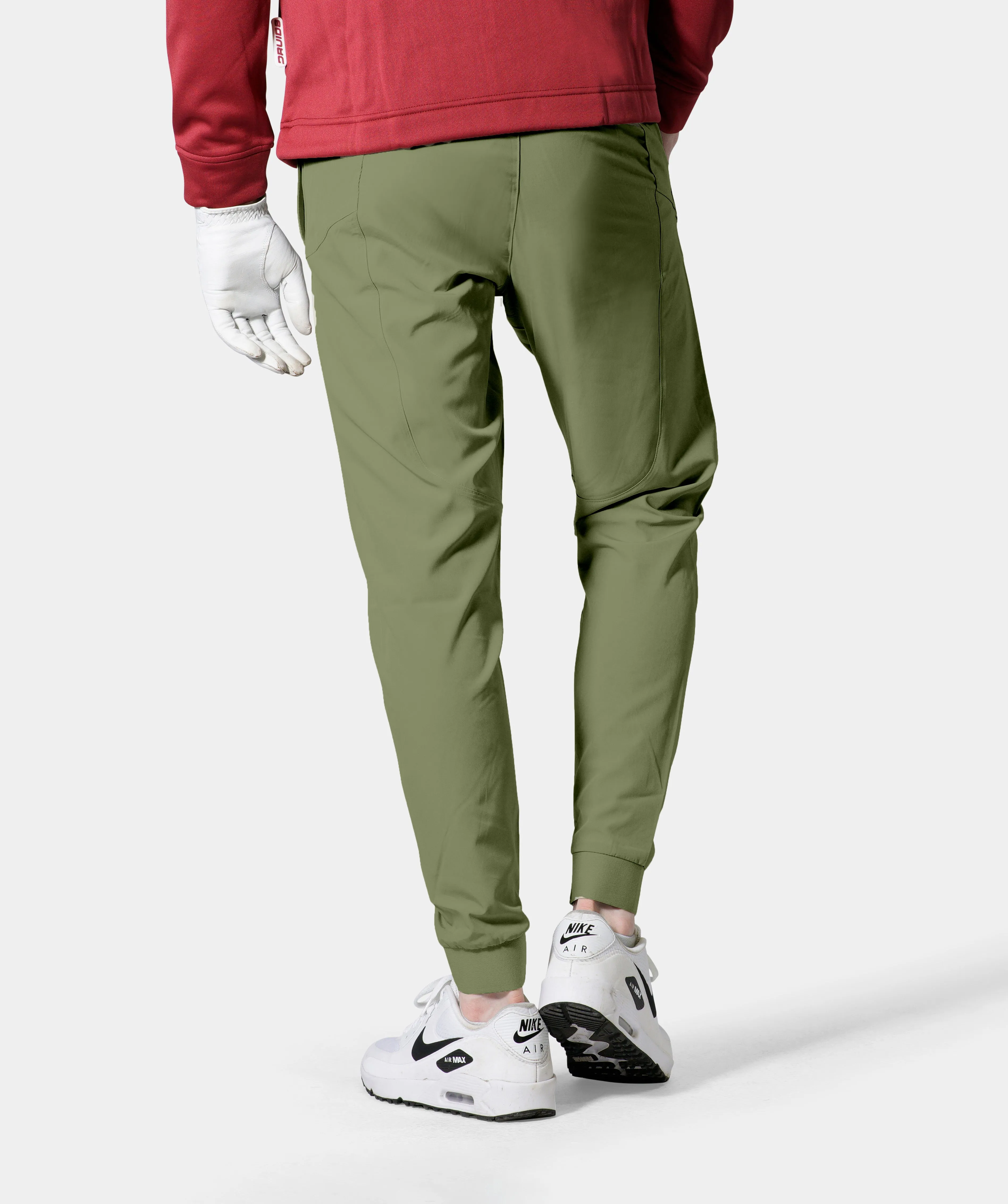 LUXE GOLF JOGGERS - KHAKI