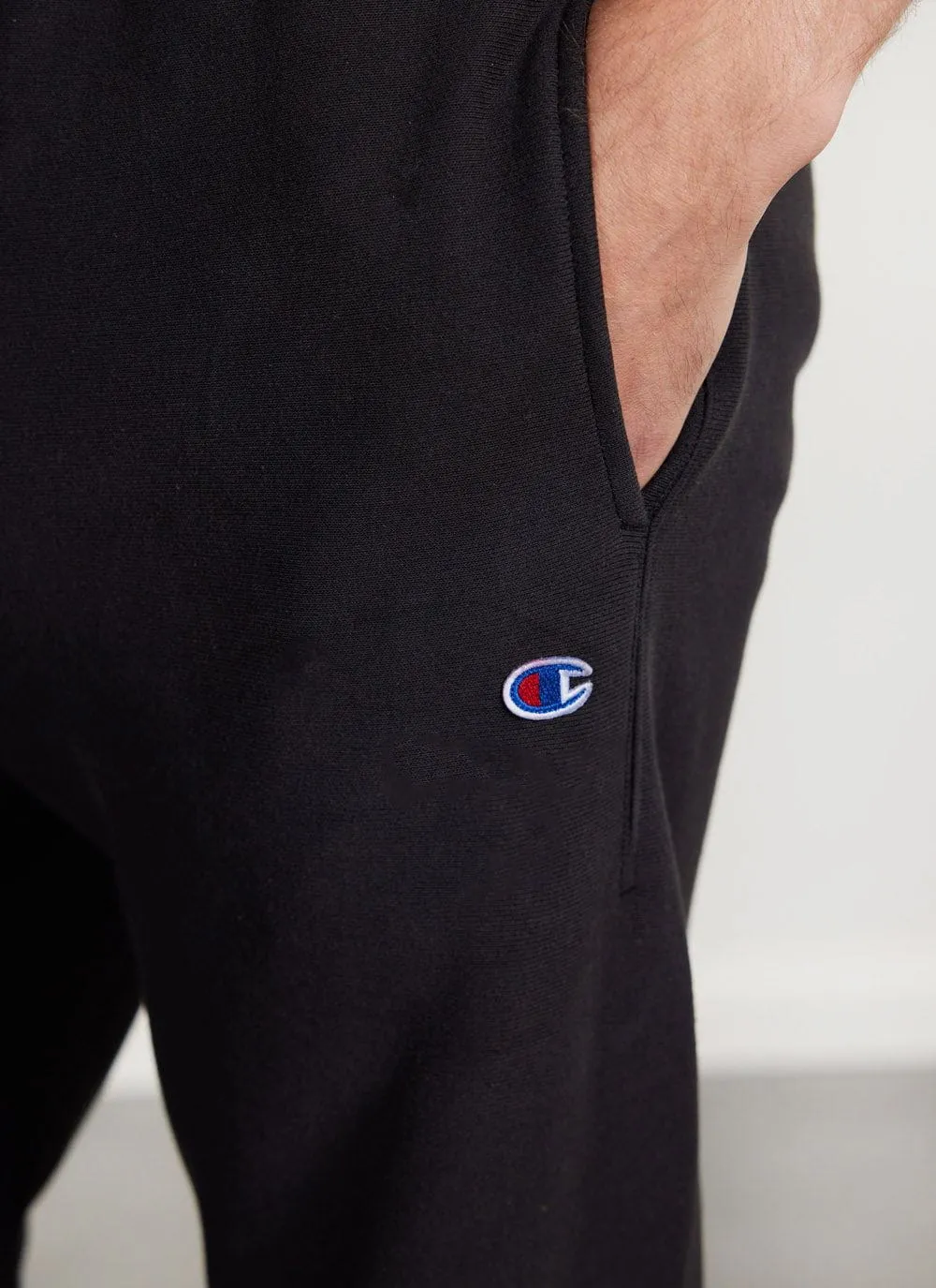 Mascot Straight Leg Trackpants | Champion and Percival | Black