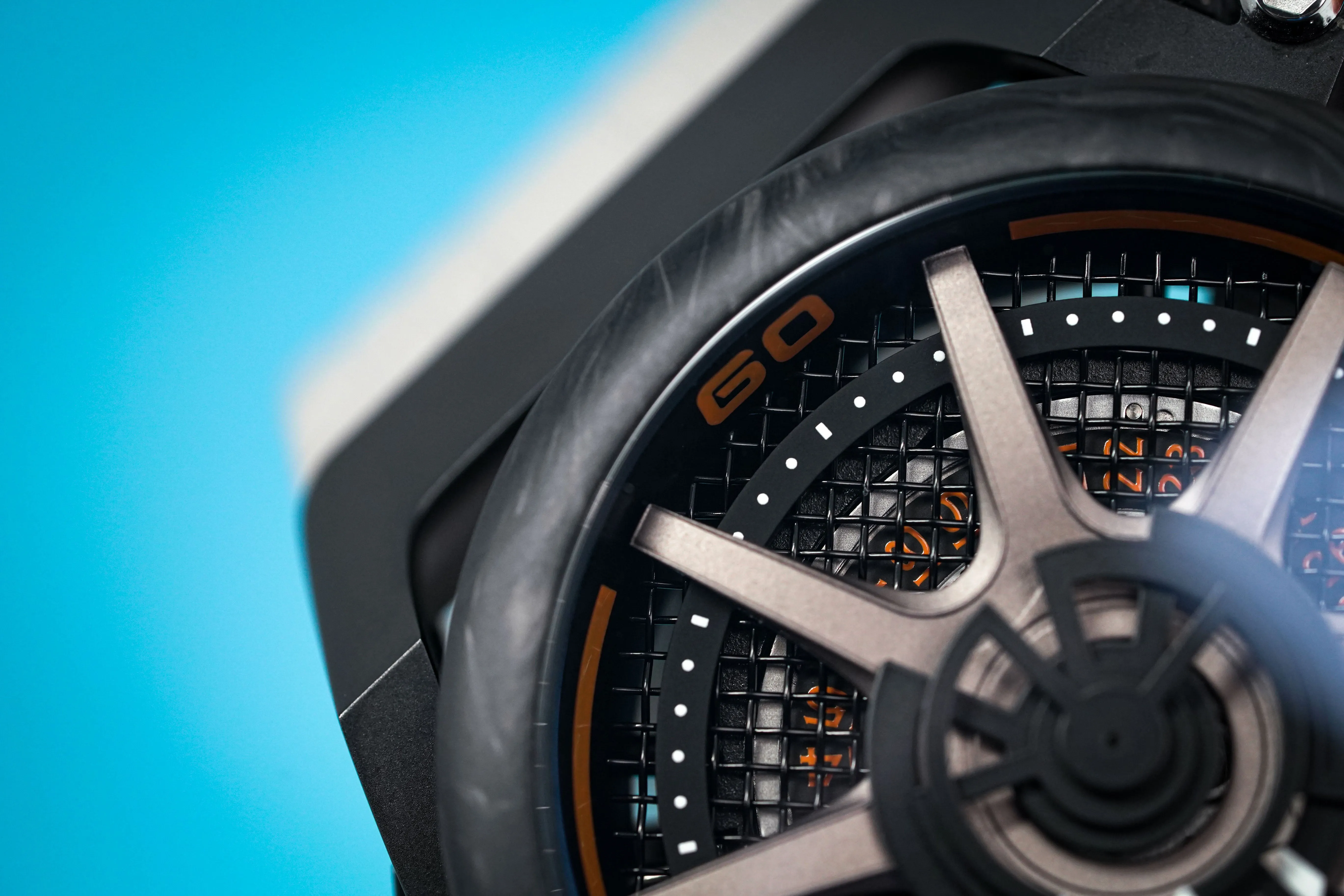 Mazzucato Reversible Watch Monza Orange Carbon