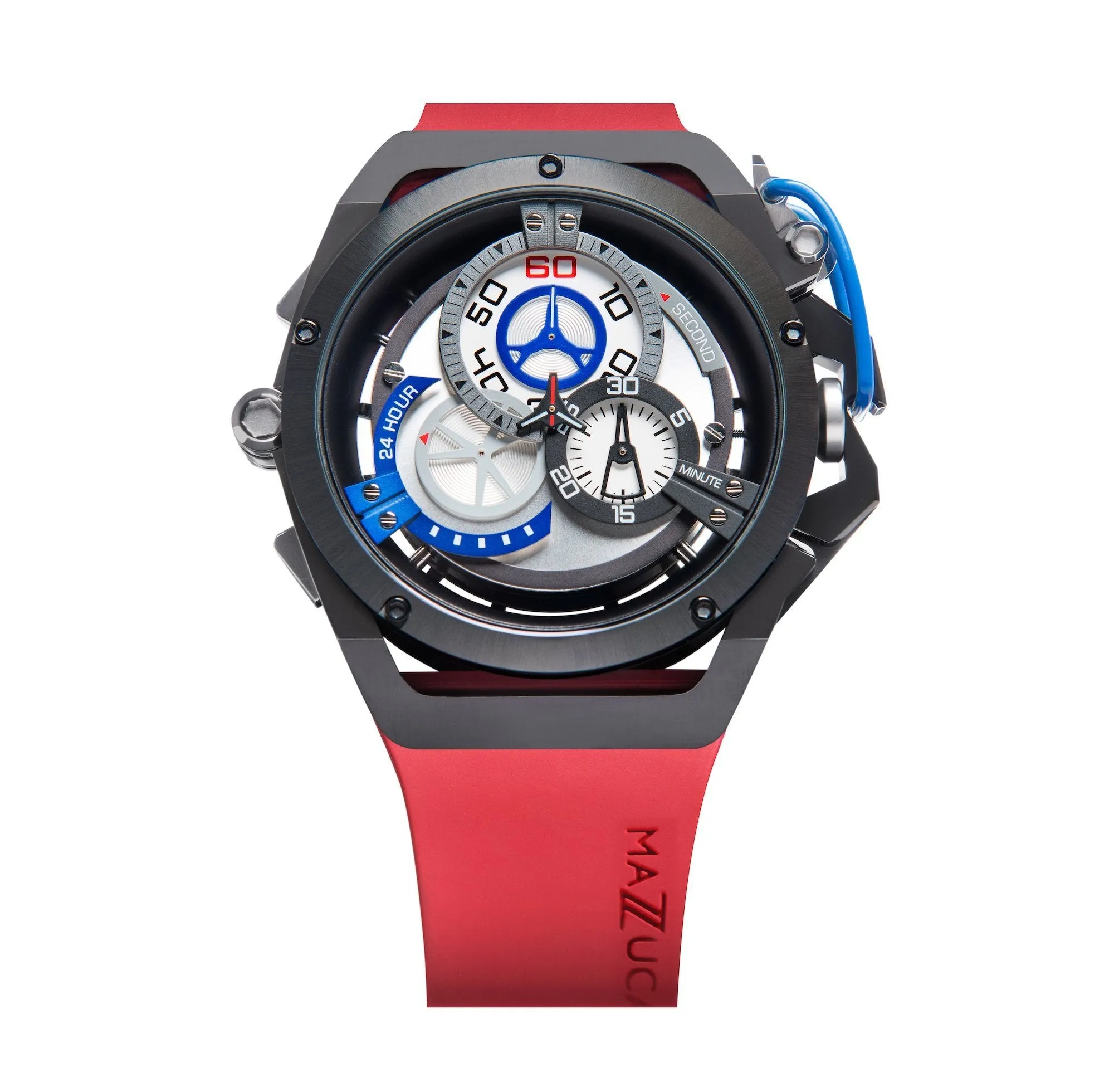 Mazzucato Reversible Watch RIM Red