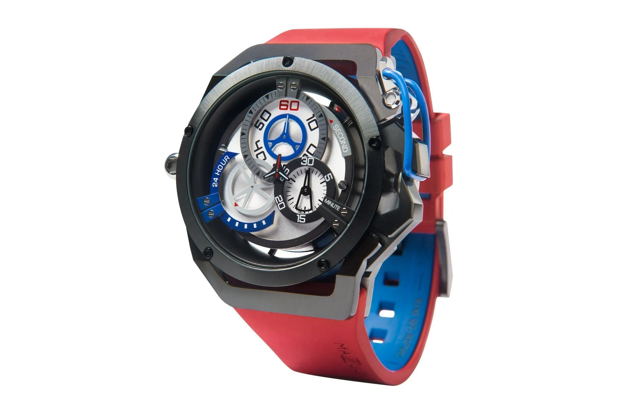 Mazzucato Reversible Watch RIM Red