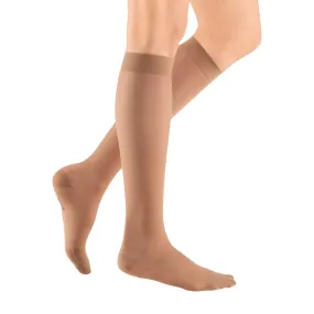 mediven sheer & soft 8-15 mmHg Calf High Closed Toe Compression Stockings