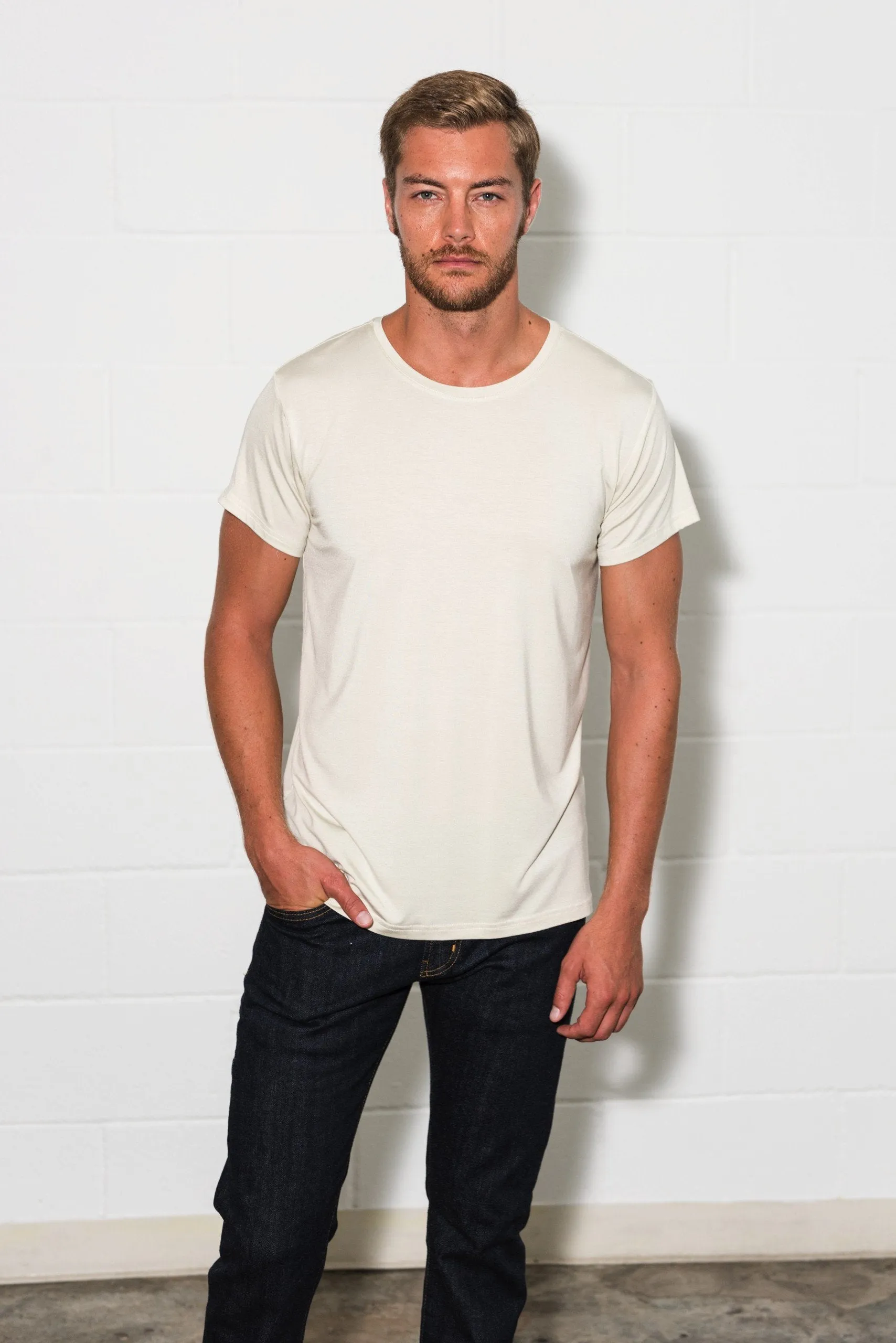 Men's Modal Crew Neck Tee