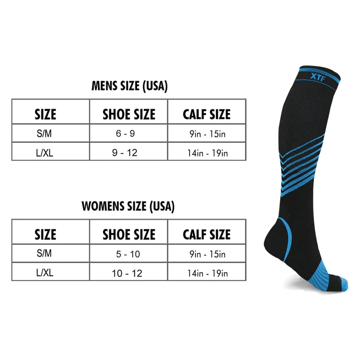 Men's Pain Relief & Recovery Socks (6-Pairs)