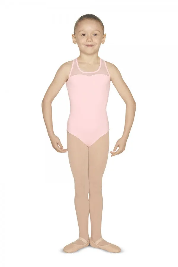 Mirella 452C Sweetheart Neckline Tank Leotard Child