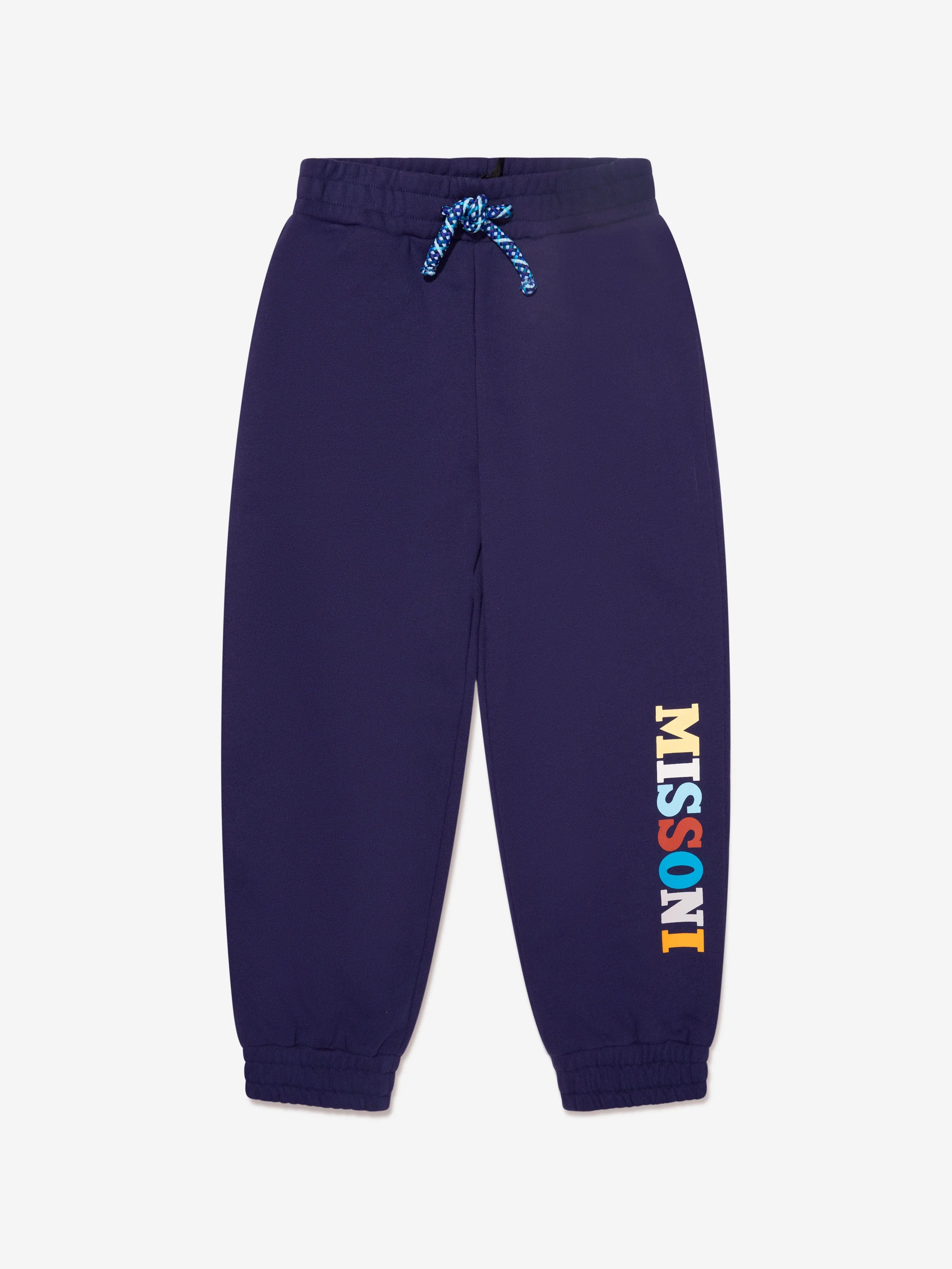 Missoni Boys Logo Joggers in Blue