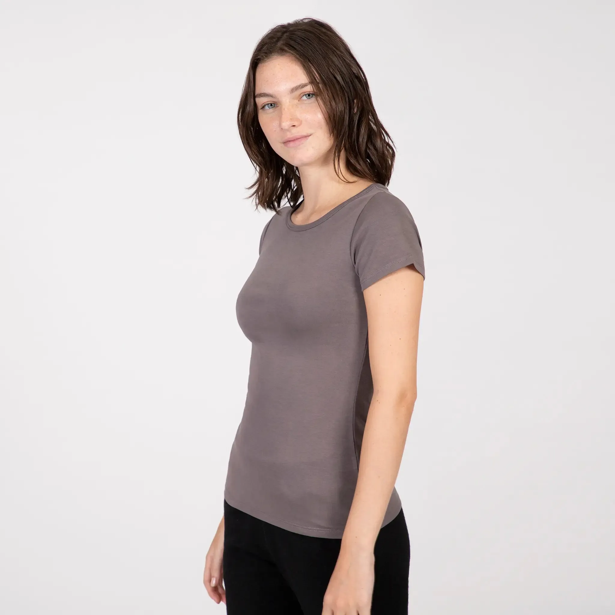 Mix 4 Pack - Women's Organic Crew Neck, V-Neck, Tank Top, & Long Sleeve