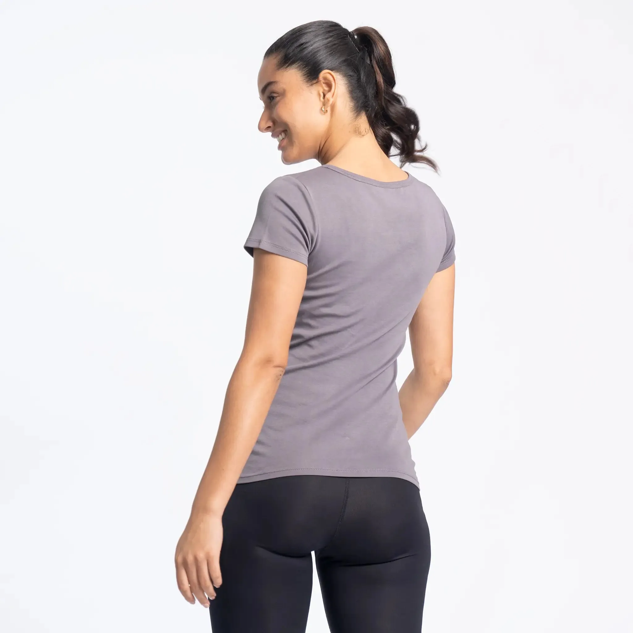 Mix 4 Pack - Women's Organic Crew Neck, V-Neck, Tank Top, & Long Sleeve