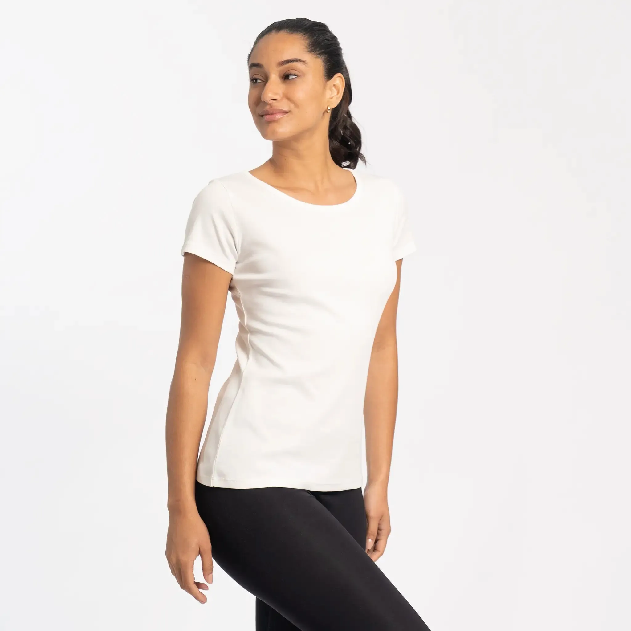 Mix 4 Pack - Women's Organic Crew Neck, V-Neck, Tank Top, & Long Sleeve