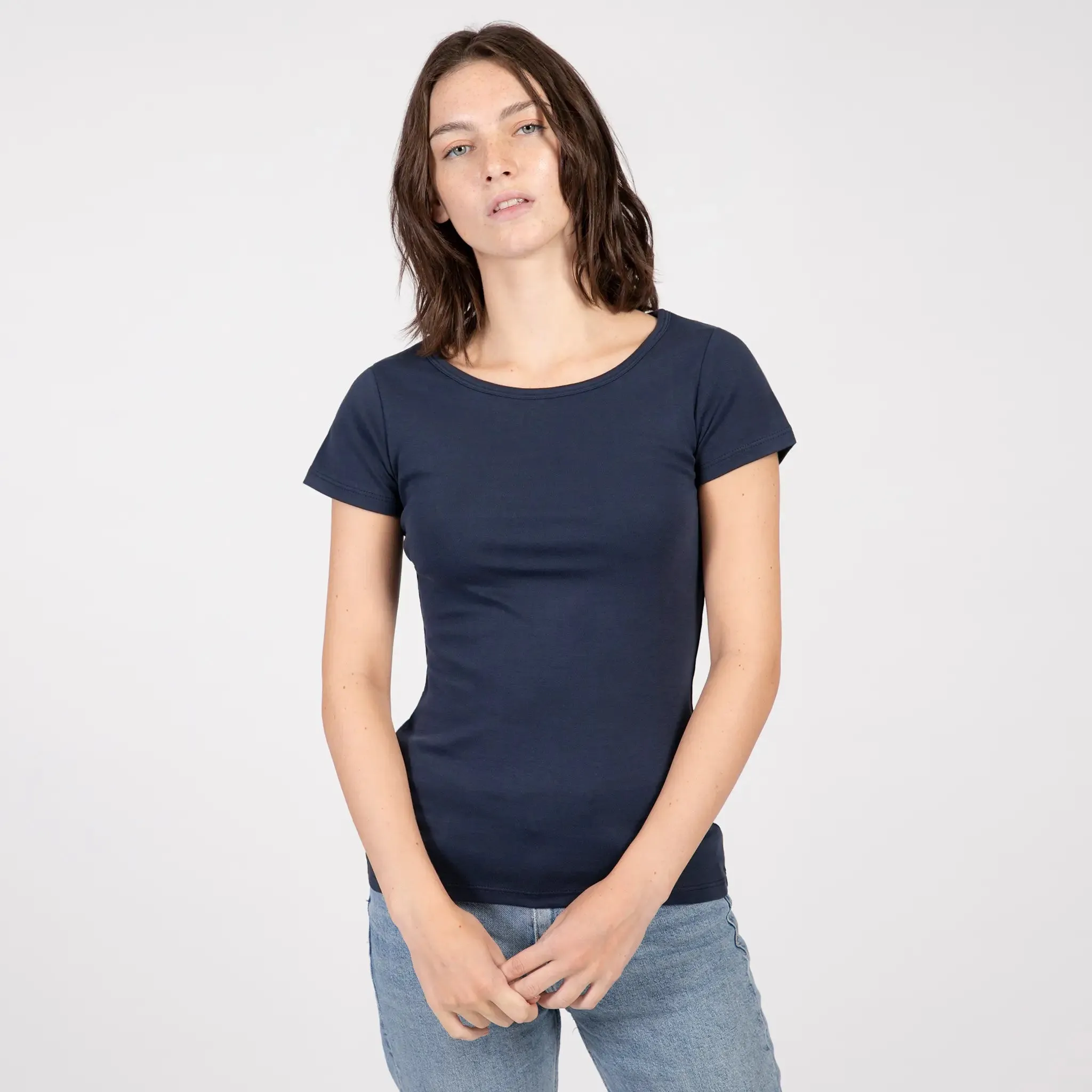 Mix 4 Pack - Women's Organic Crew Neck, V-Neck, Tank Top, & Long Sleeve