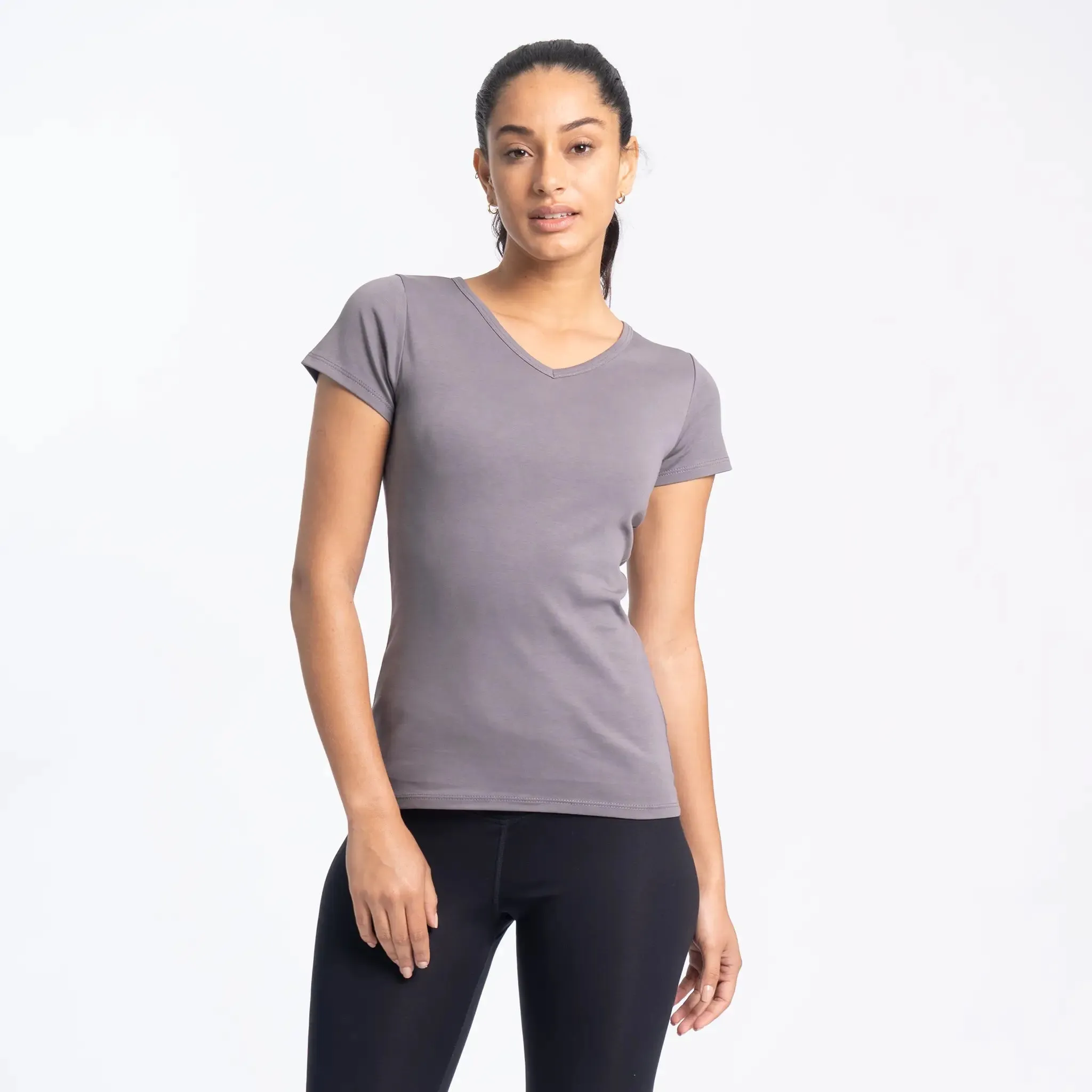 Mix 4 Pack - Women's Organic Crew Neck, V-Neck, Tank Top, & Long Sleeve