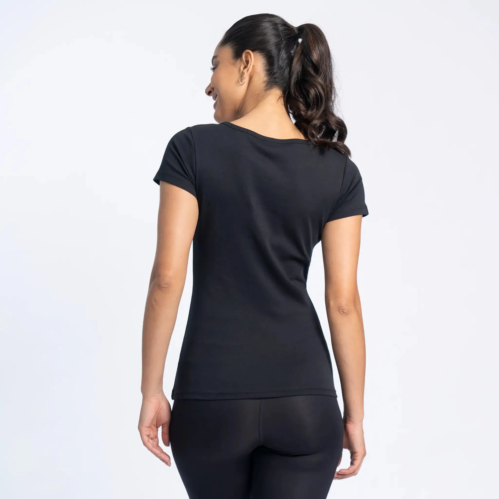 Mix 4 Pack - Women's Organic Crew Neck, V-Neck, Tank Top, & Long Sleeve