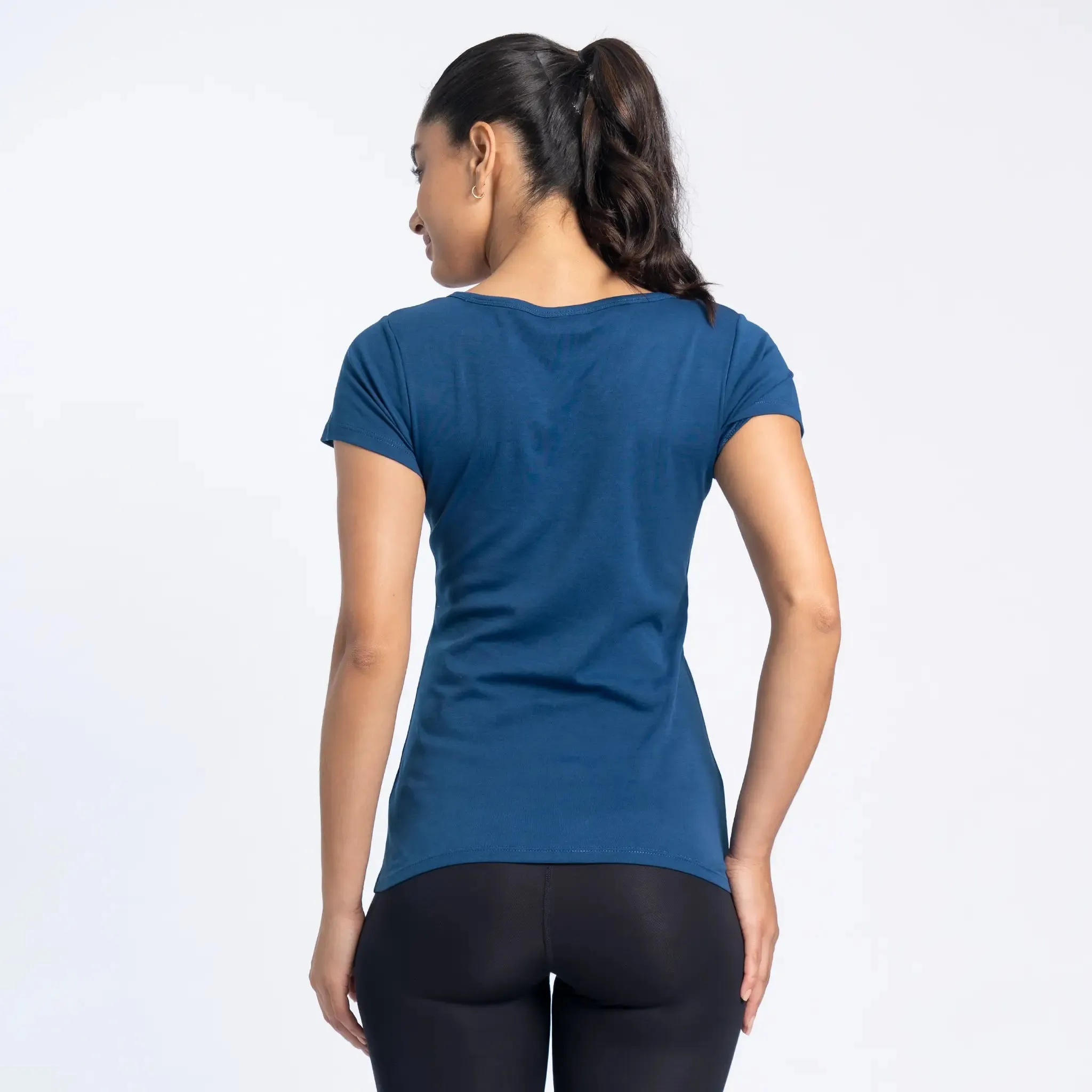 Mix 4 Pack - Women's Organic Crew Neck, V-Neck, Tank Top, & Long Sleeve