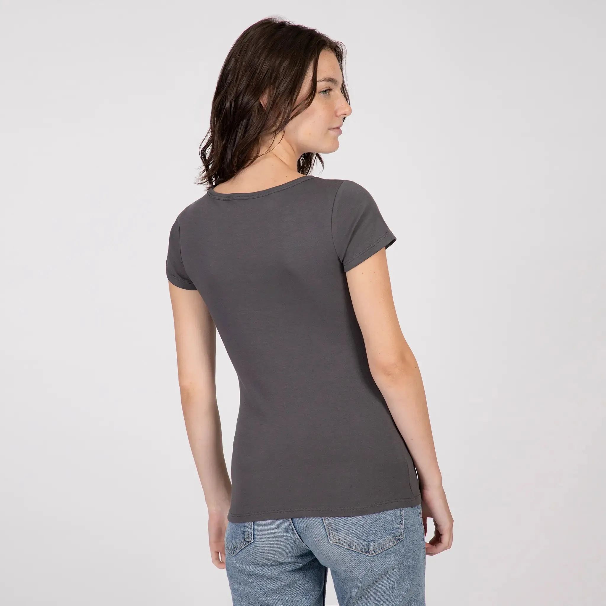 Mix 4 Pack - Women's Organic Crew Neck, V-Neck, Tank Top, & Long Sleeve