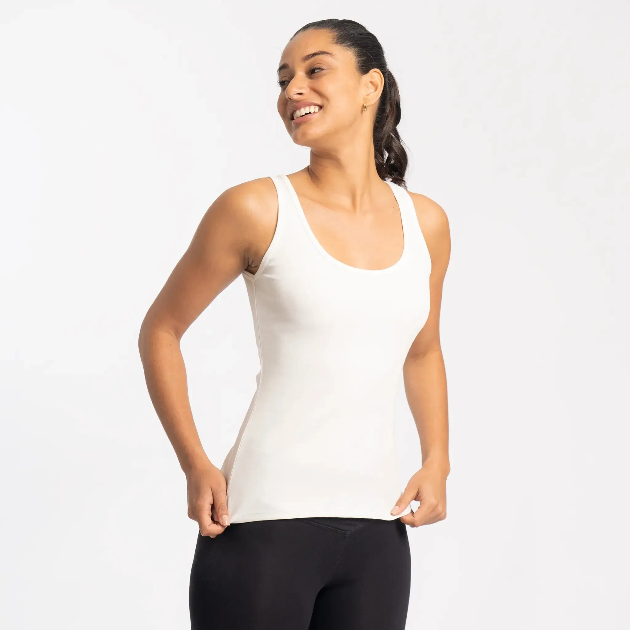 Mix 4 Pack - Women's Organic Crew Neck, V-Neck, Tank Top, & Long Sleeve