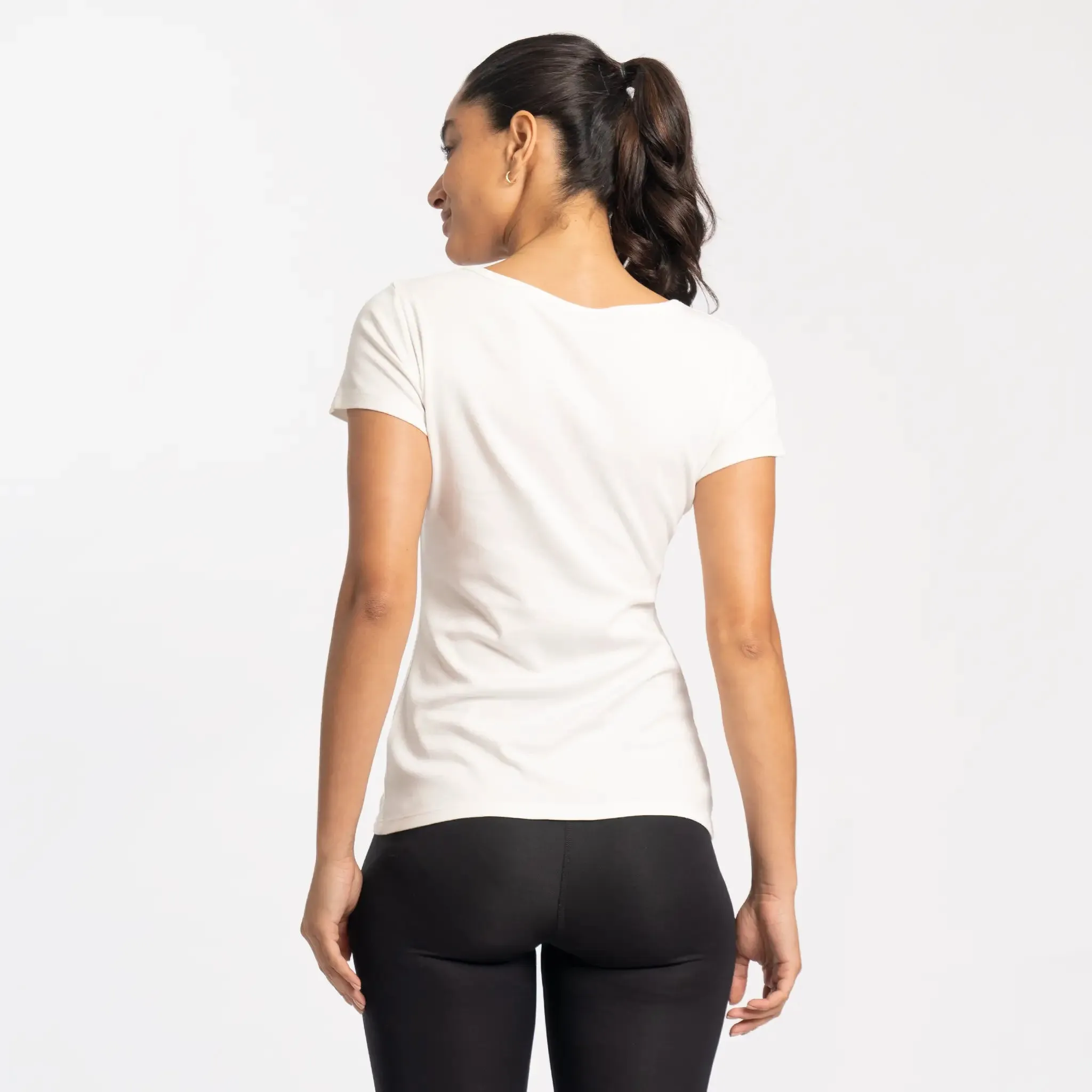 Mix 4 Pack - Women's Organic Crew Neck, V-Neck, Tank Top, & Long Sleeve