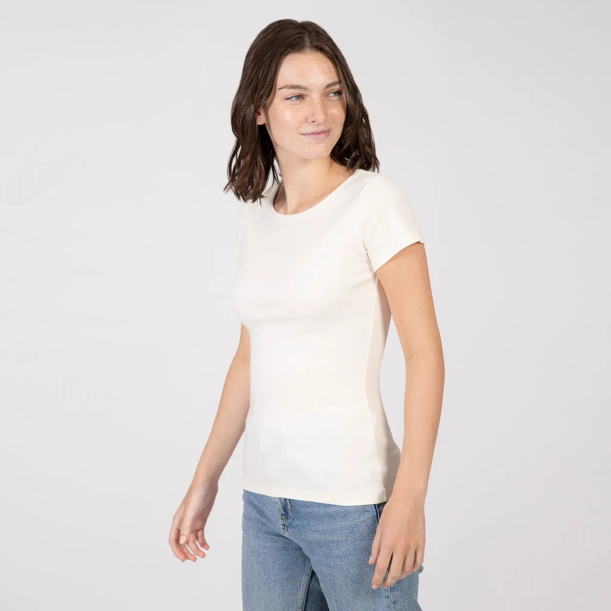 Mix 4 Pack - Women's Organic Crew Neck, V-Neck, Tank Top, & Long Sleeve