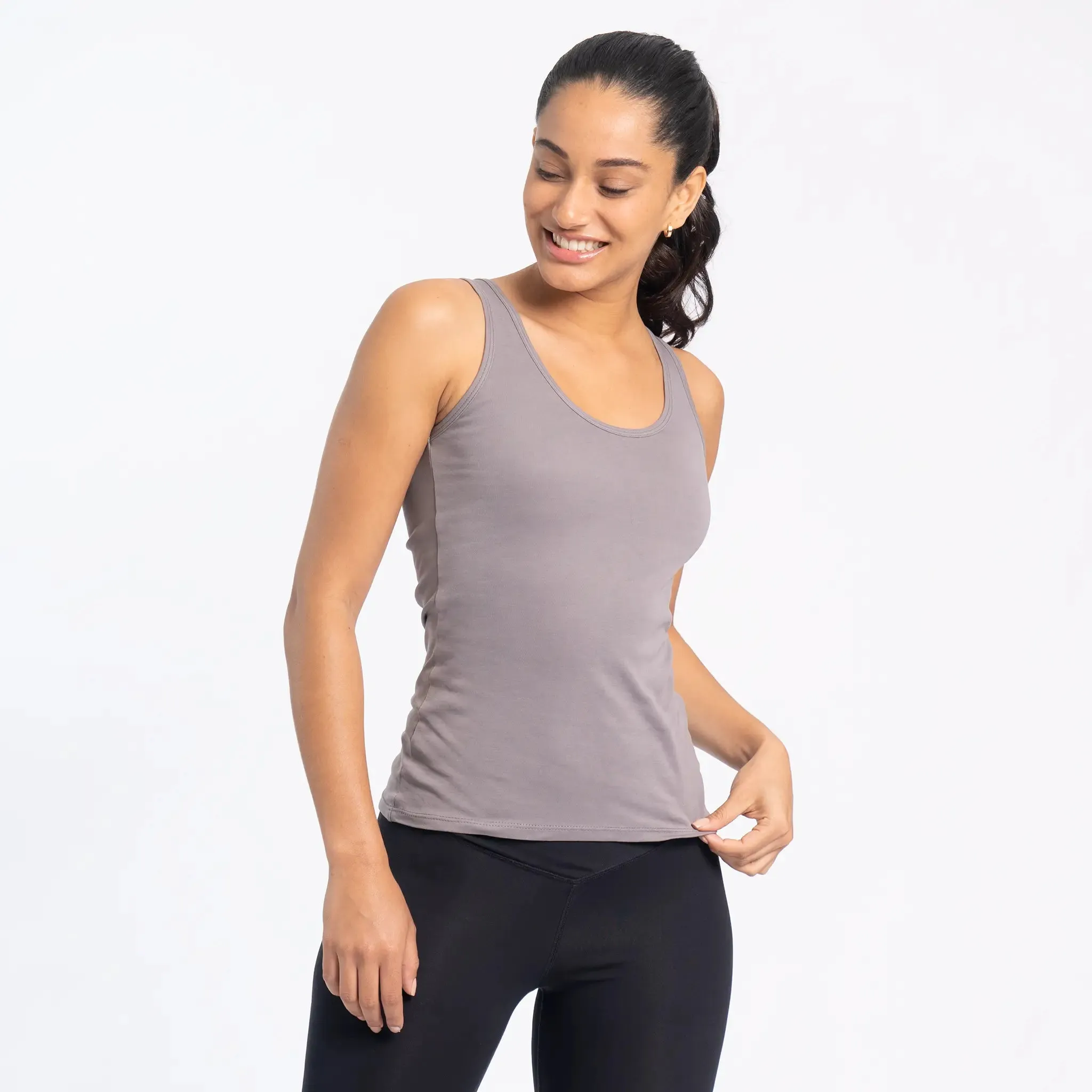 Mix 4 Pack - Women's Organic Crew Neck, V-Neck, Tank Top, & Long Sleeve