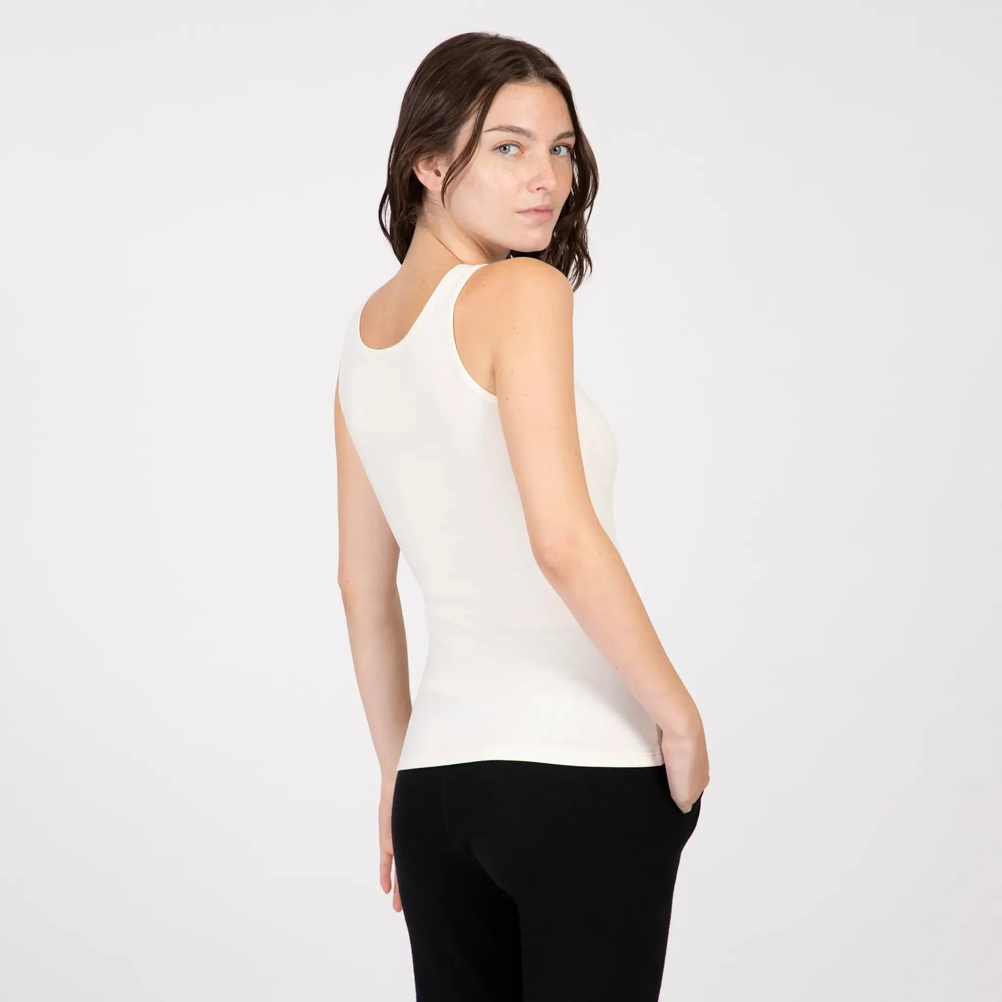 Mix 4 Pack - Women's Organic Crew Neck, V-Neck, Tank Top, & Long Sleeve