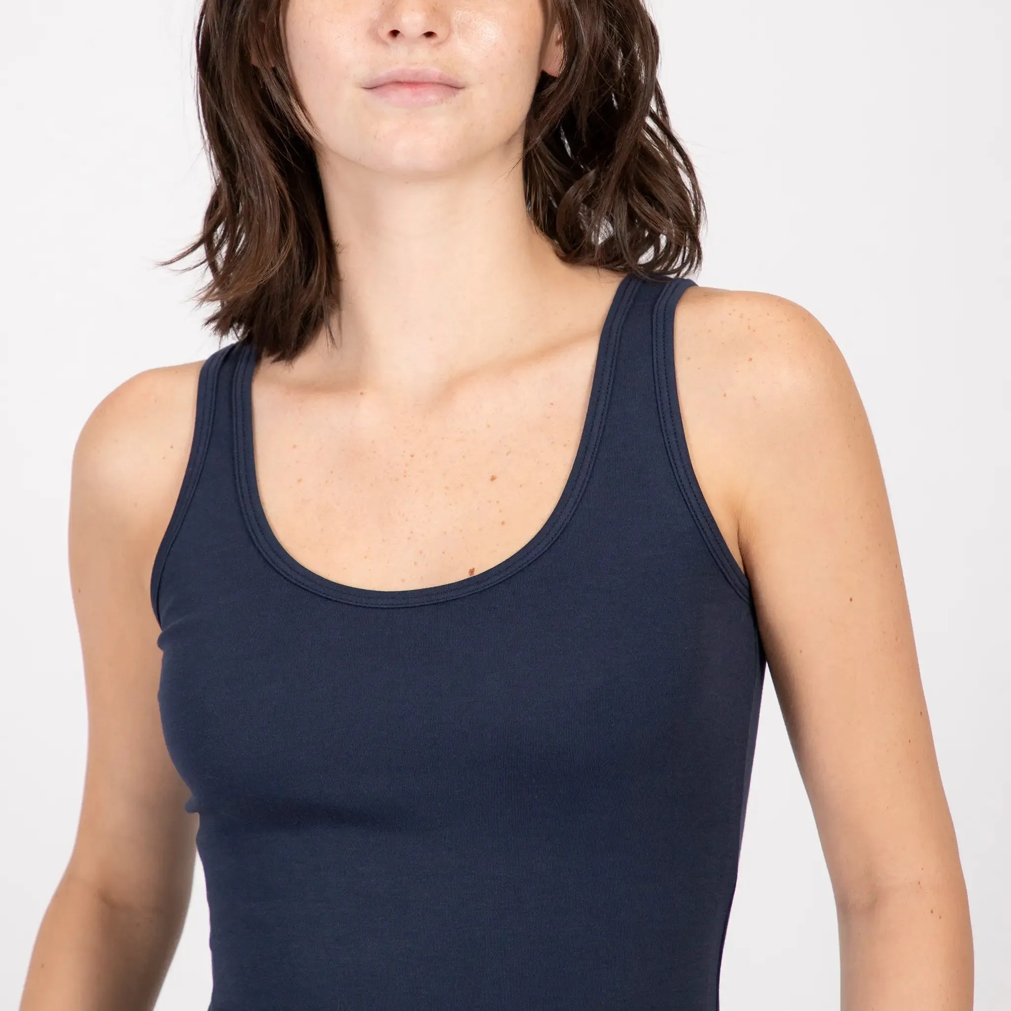 Mix 4 Pack - Women's Organic Crew Neck, V-Neck, Tank Top, & Long Sleeve