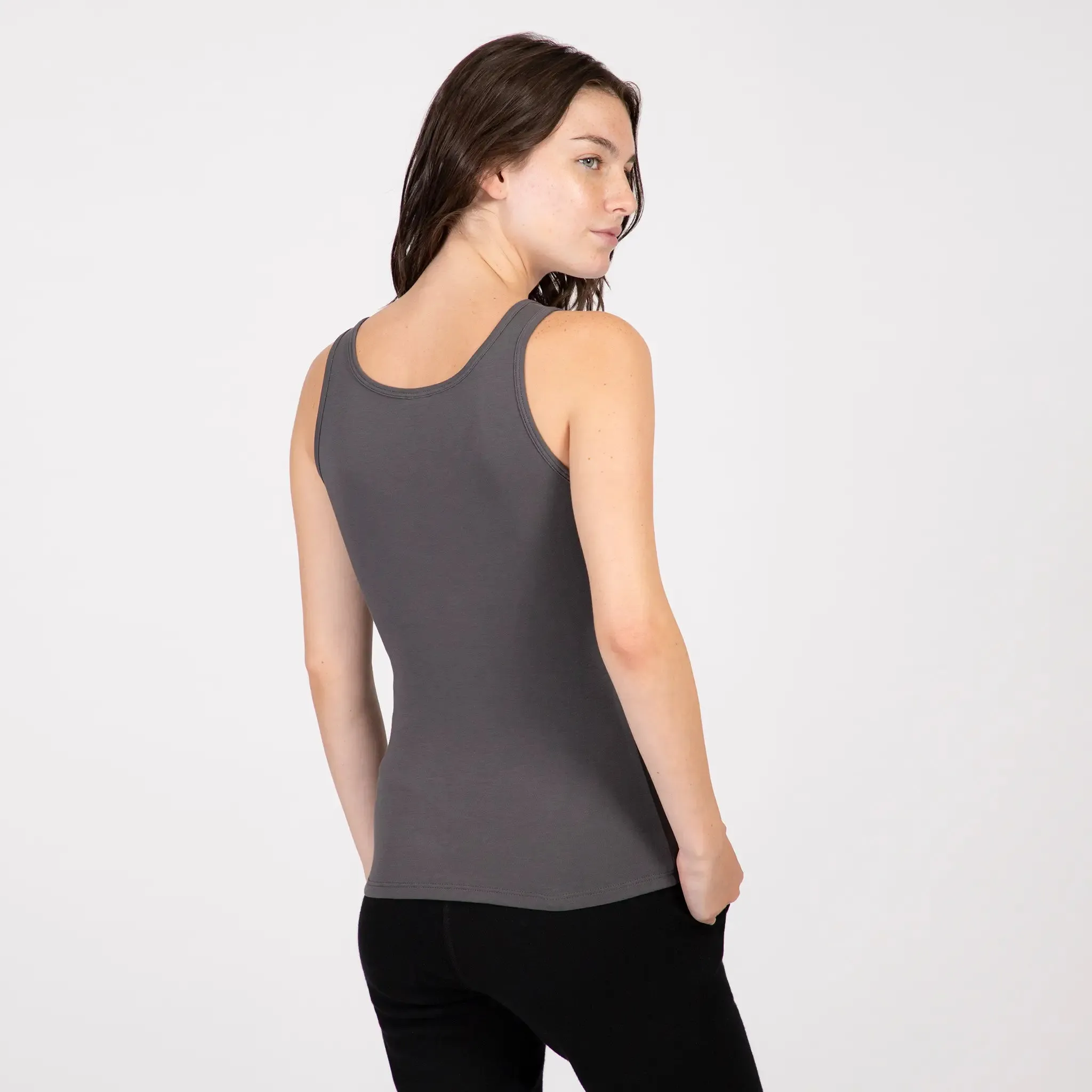 Mix 4 Pack - Women's Organic Crew Neck, V-Neck, Tank Top, & Long Sleeve