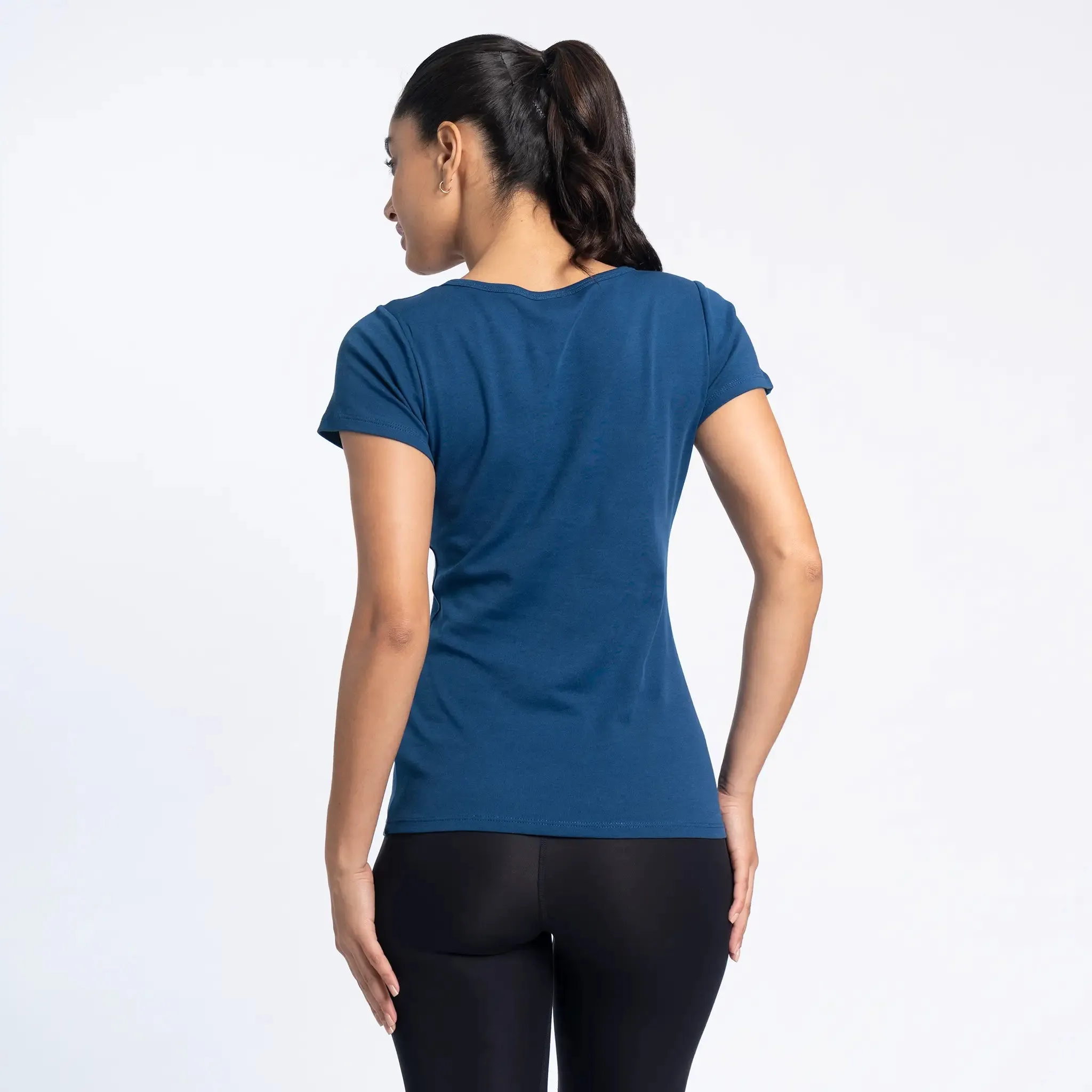 Mix 4 Pack - Women's Organic Crew Neck, V-Neck, Tank Top, & Long Sleeve