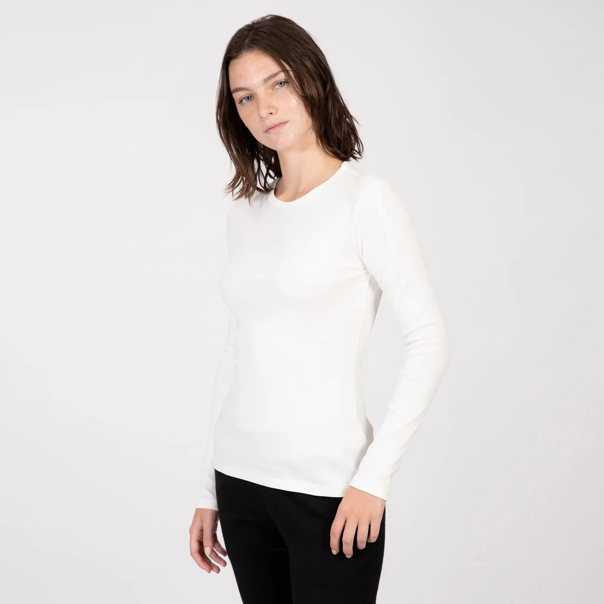 Mix 4 Pack - Women's Organic Crew Neck, V-Neck, Tank Top, & Long Sleeve