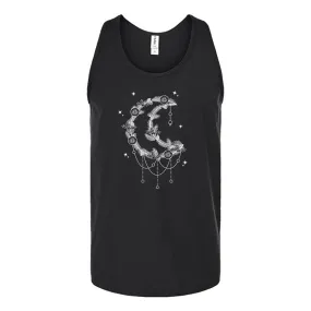 Moonlight Winter Wreath Unisex Tank Top