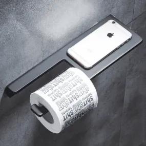 Multifunctional Bathroom Shelf With Toilet Paper Holder